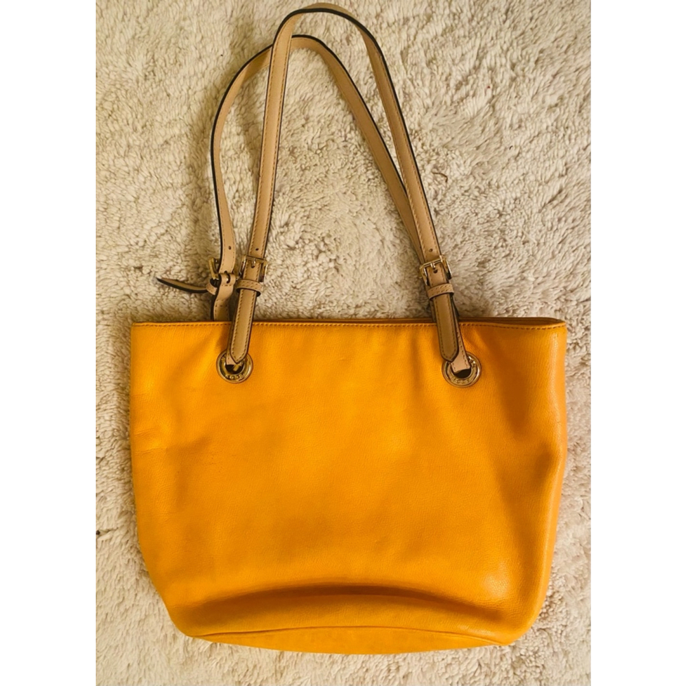 Women's Michael Kors Tote Bag, Yellow/Orange Color